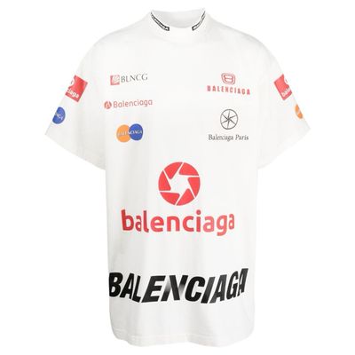 BALENCIAGA Top League T-shirt White