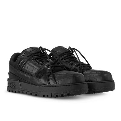 Louis Vuitton LV Trainer Maxi Sneaker Preto