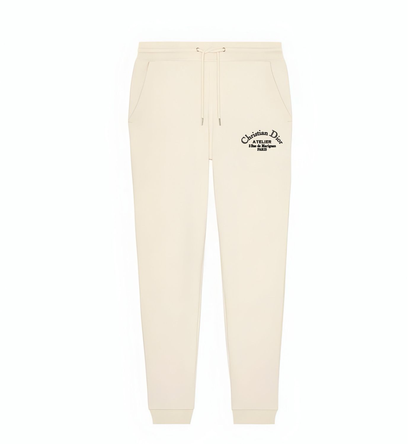 DIOR &#39;Christian Dior Atelier&#39; Track Pants Cream