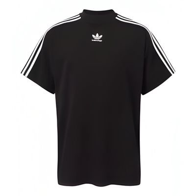 BALENCIAGA X ADIDAS OVERSIZED T-SHIRT Black