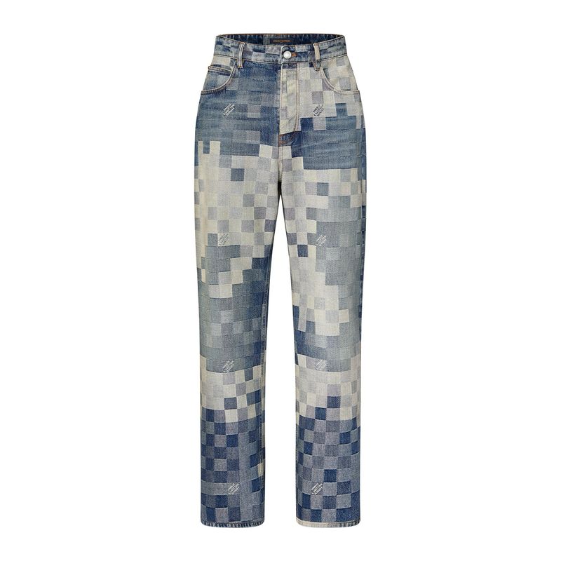 LOUIS VUITTON Damier Classic Denim pant LOUIS VUITTON Damier Classic Denim pant
