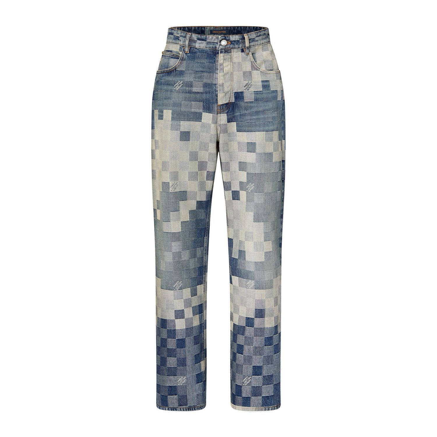 LOUIS VUITTON Damier Classic Denim pant