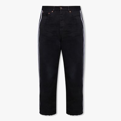 Balenciaga x Adidas denim Large Baggy Pant Black 