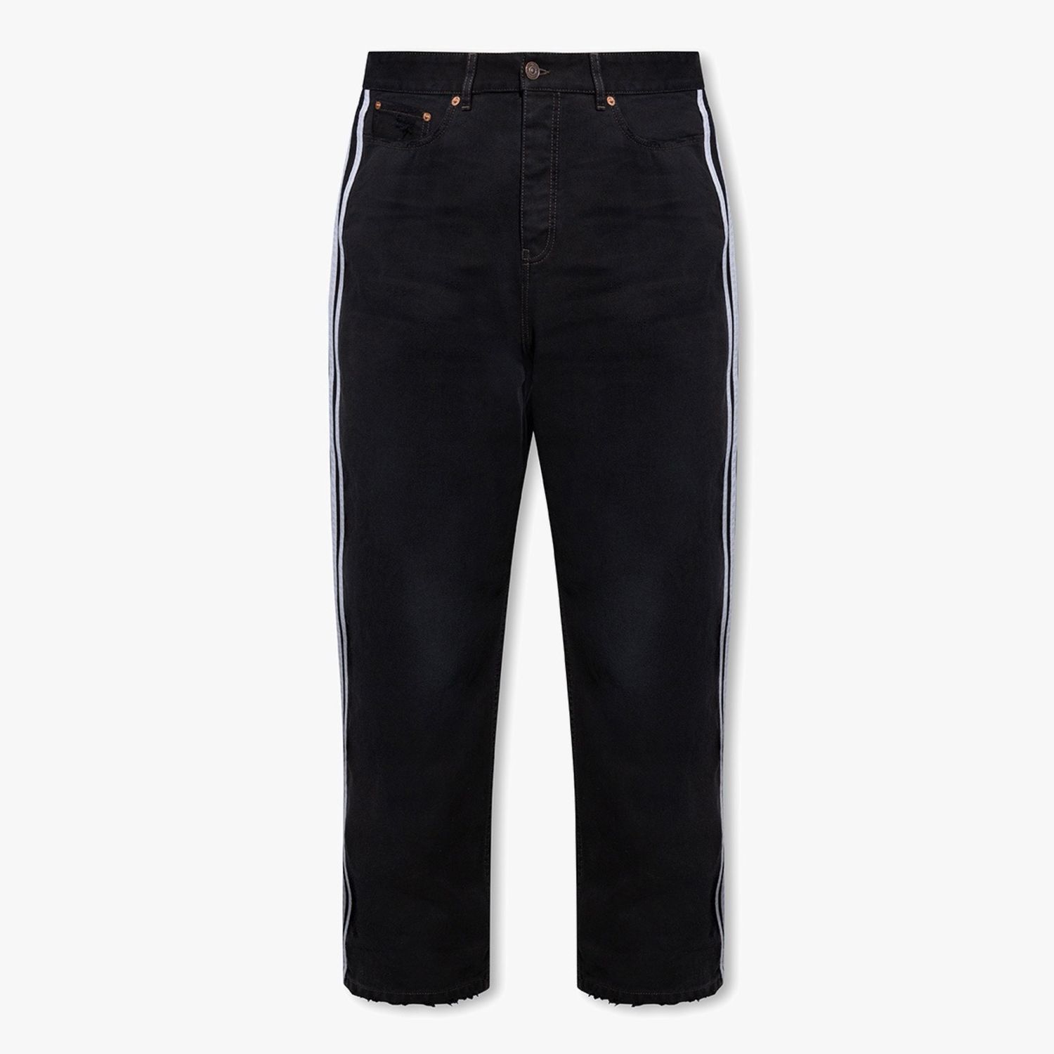 Balenciaga x Adidas denim Large Baggy Pant Black 
