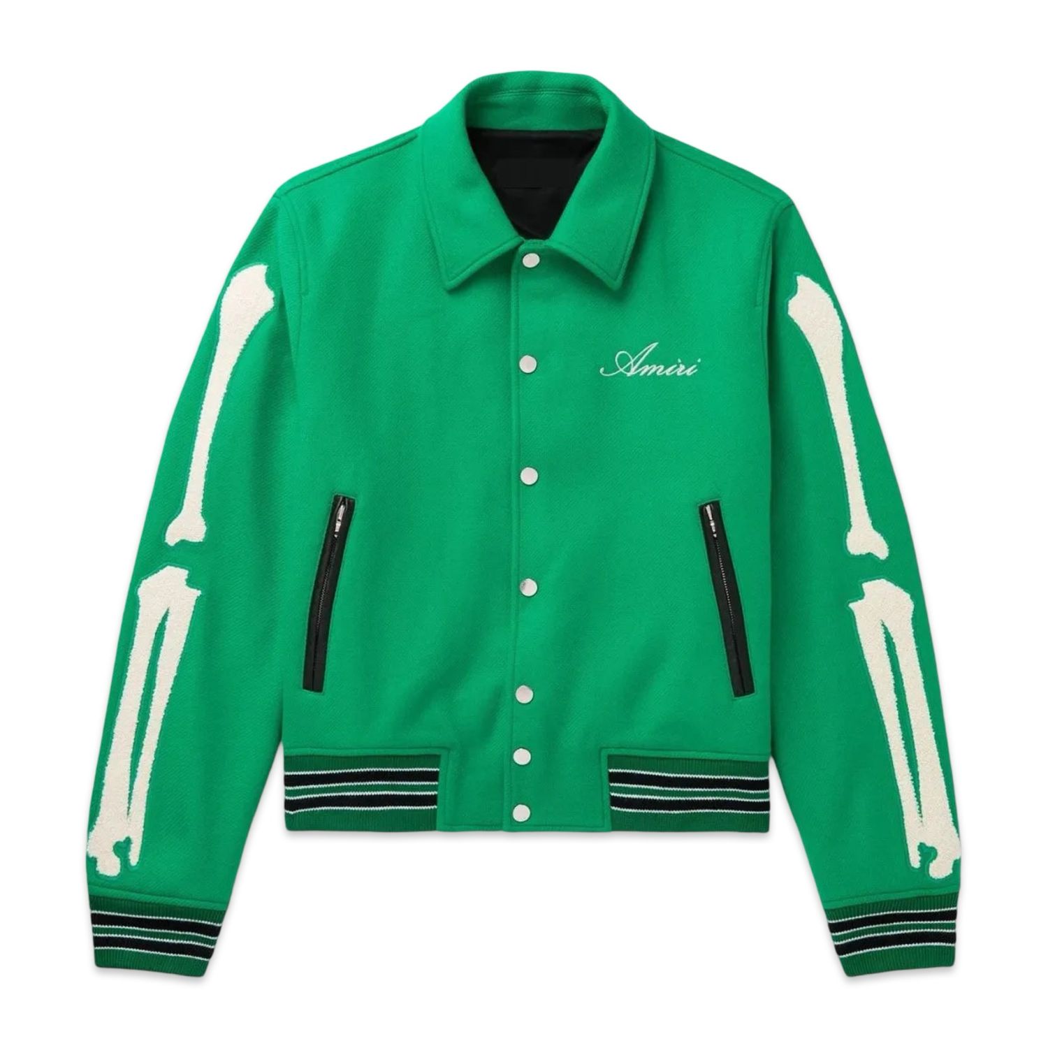AMIRI Bomber jacket BONES Green 