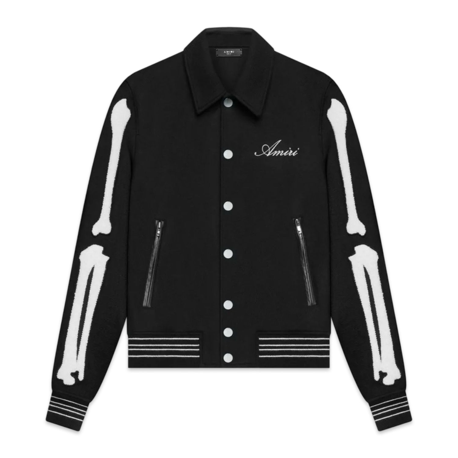 AMIRI Bomber jacket BONES Black