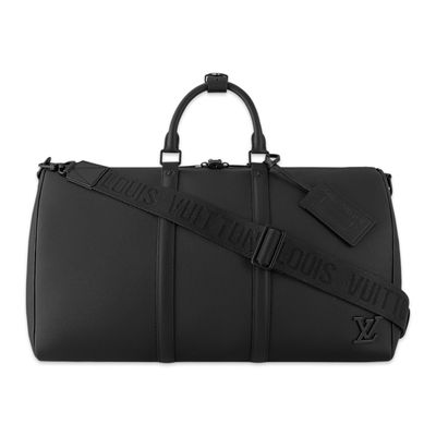 Louis Vuitton Keepall Bandoulière 50 Bag Black