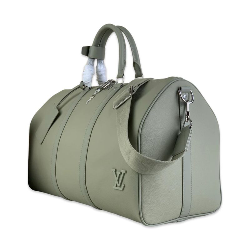 Louis Vuitton Keepall Bandoulière 50 Bag Grey