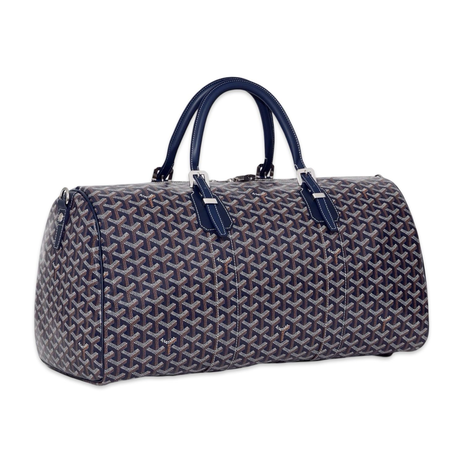 Goyard Bolsa Boston 45 Navy Blue