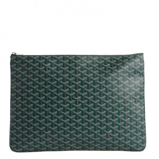Goyard Senat Pochette GM Green