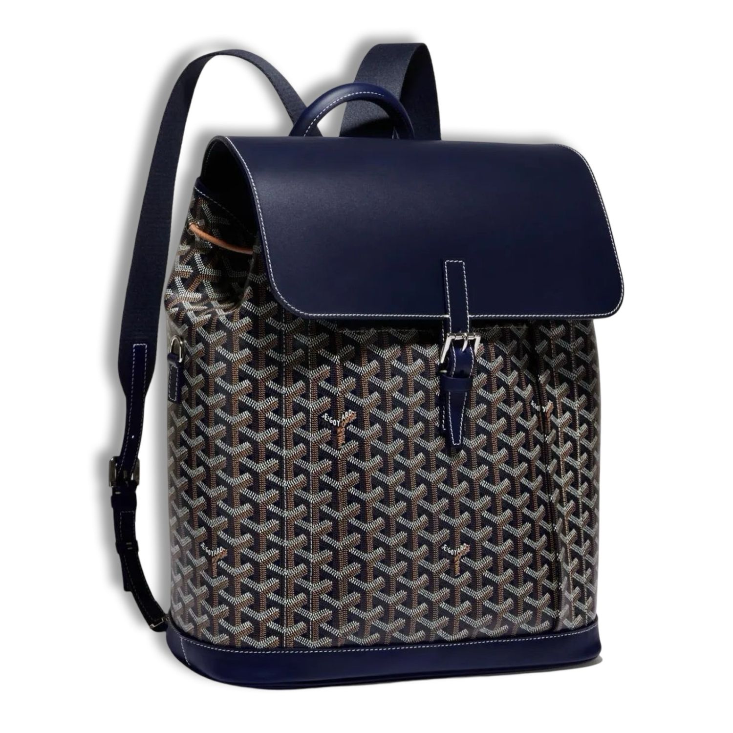 Goyard Alpin MM Backpack Navy