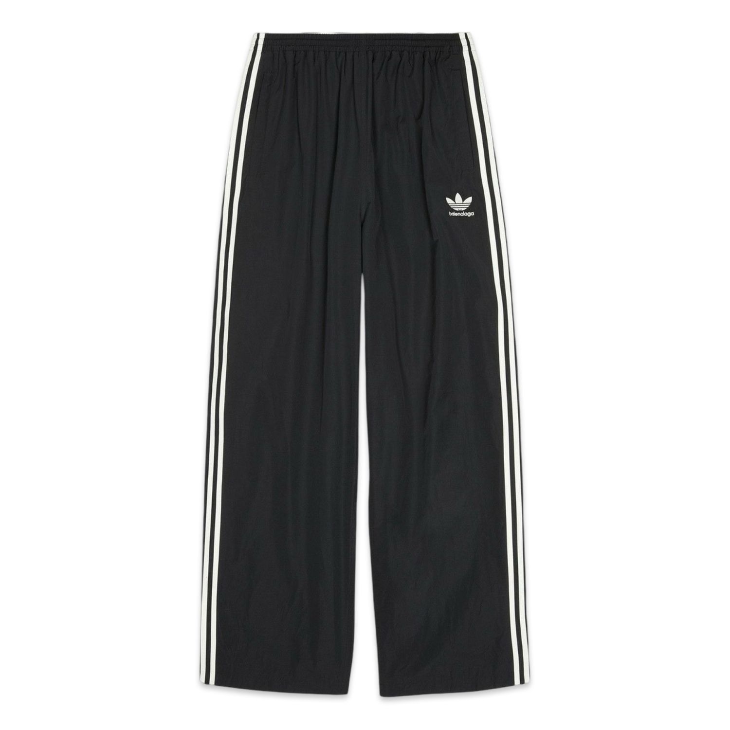 Balenciaga X Adidas Striped Logo Track Pants - Black