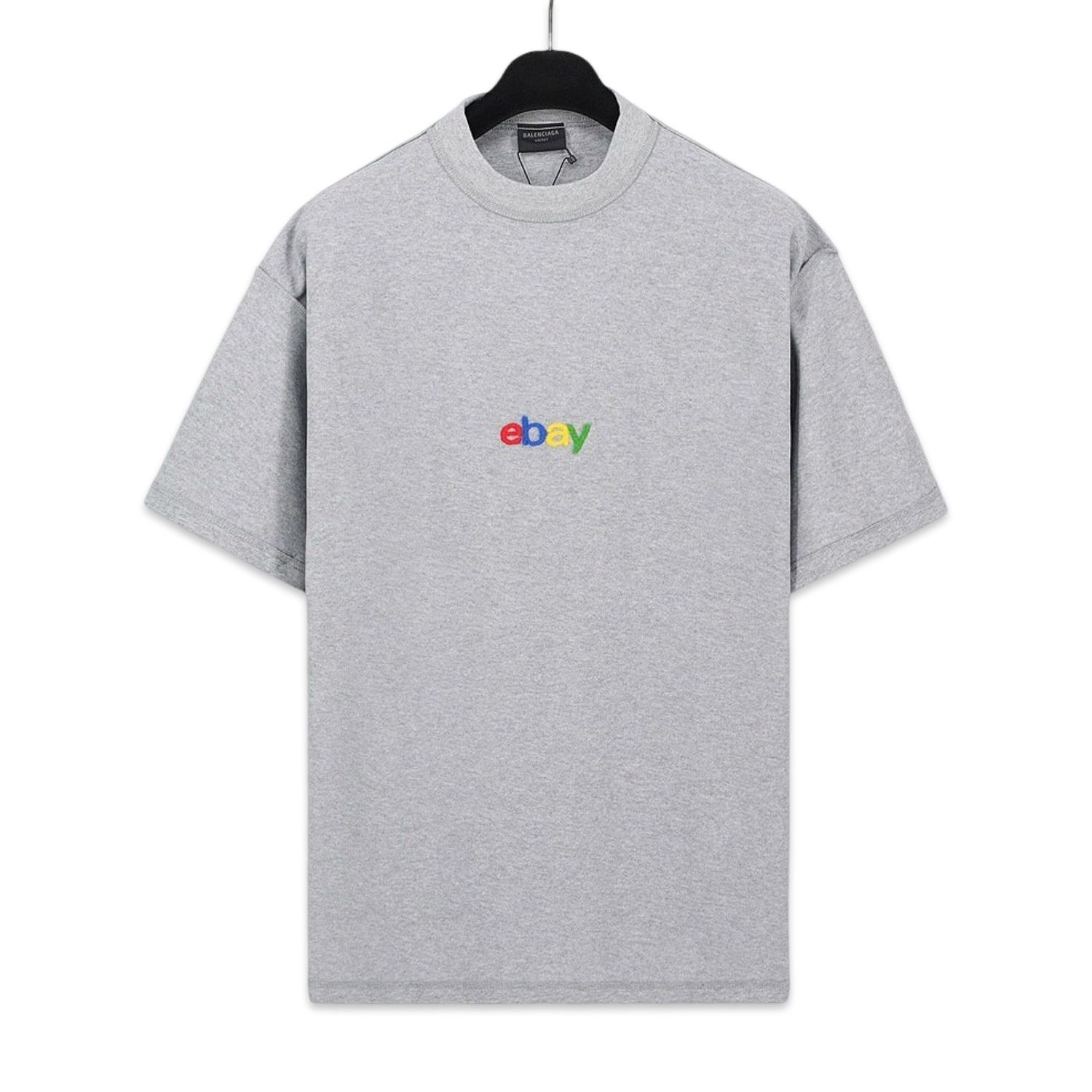 Balenciaga eBay cotton T-shirt grey