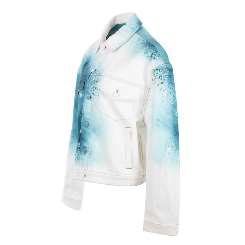 LOUIS VUITTON LV SPRAY DENIM JACKET