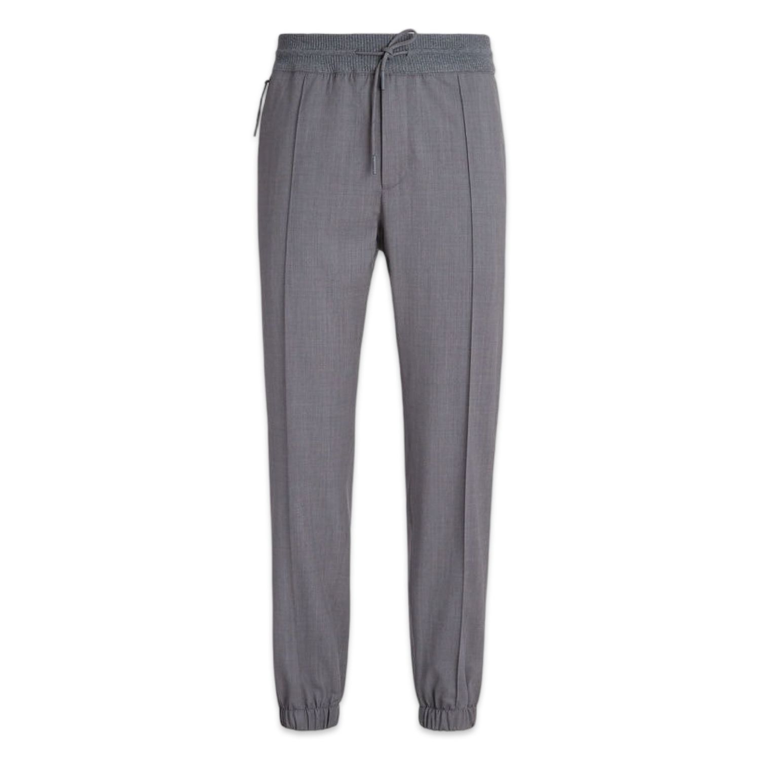 ERMENEGILDO ZEGNA ZZEGNA TECHMERINO WOOL JOGGERS Grey
