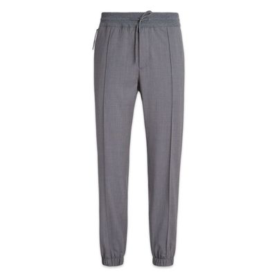 ERMENEGILDO ZEGNA ZZEGNA TECHMERINO WOOL JOGGERS Grey