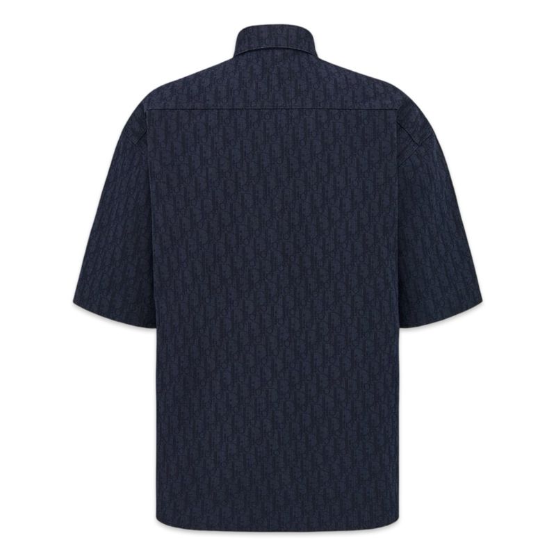 Dior Short-Sleeved Overshirt Blue navy 