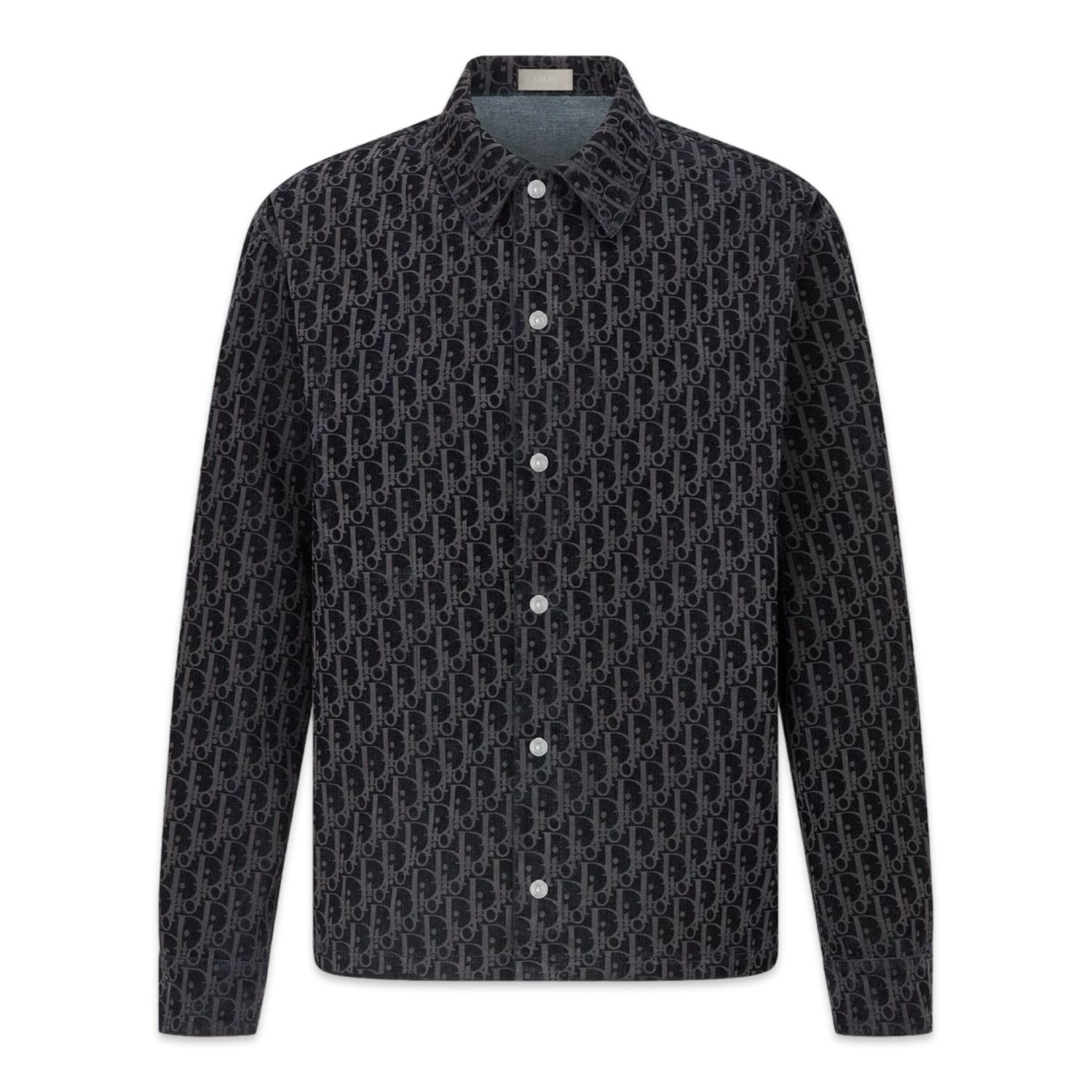 Dior Long-Sleeved Overshirt Blue navy 
