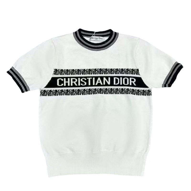 Dior short sleeve knitted cardigan 