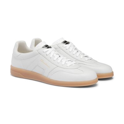 Santoni DBS Olympic leather low-top trainers