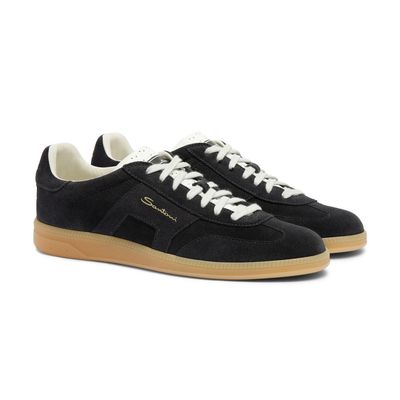 Santoni DBS Olympic suede low-top trainers