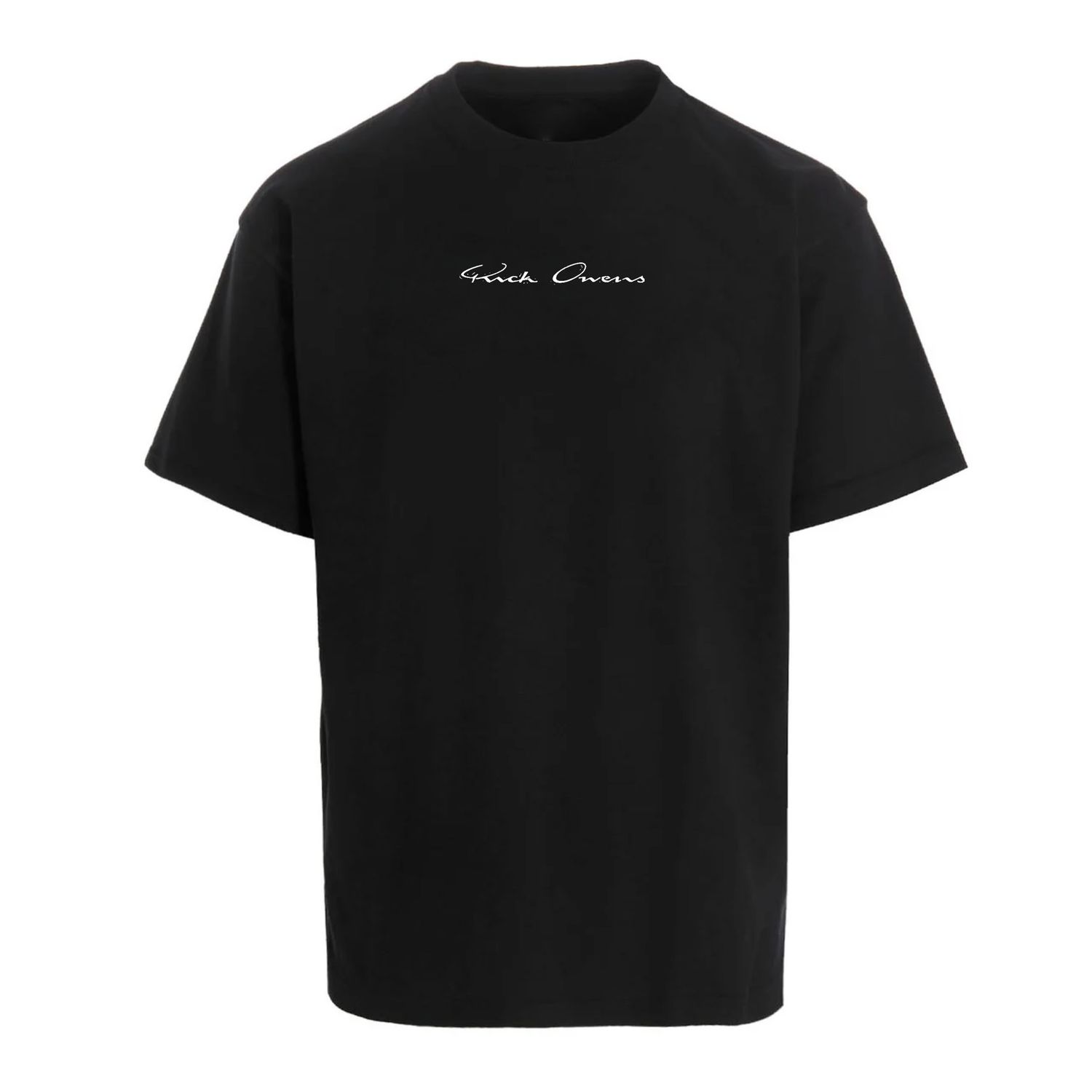 Rick Owens Camisola Preta Minimalista