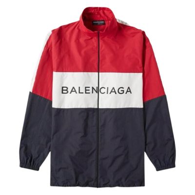 Balenciaga Jaqueta corta-vento color black