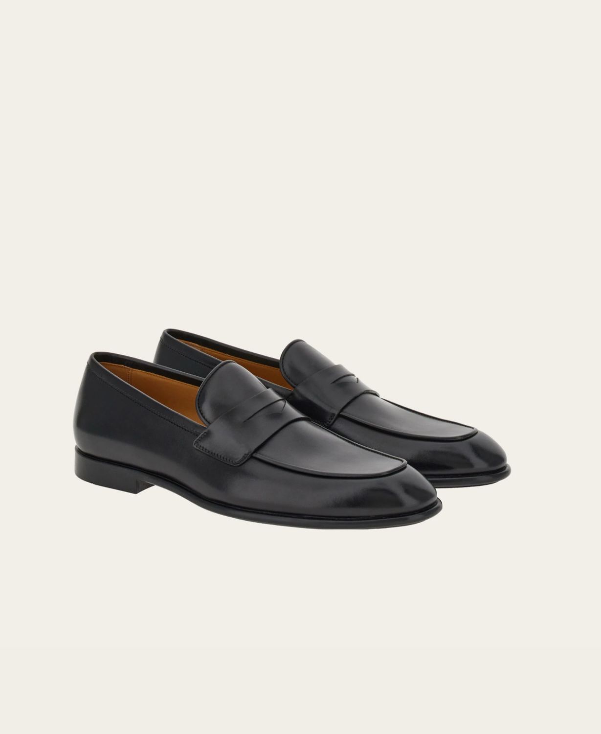 Salvador Ferragamo Penny Loafer Black