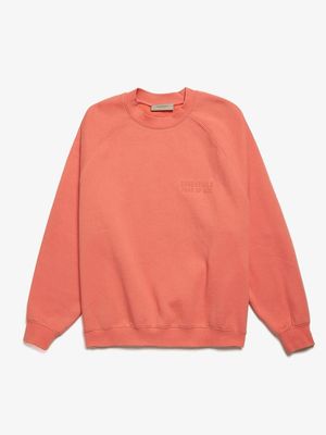 FEAR OF GOD ESSENTIALS SWEATER CORAL