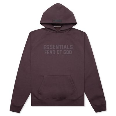 FEAR OF GOD ESSENTIALS HOODIE  PURPLE