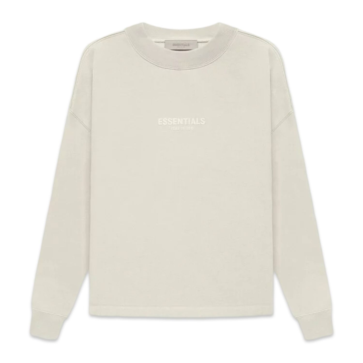 Fear of God ESSENTIALS Beige Relaxed Crewneck Sweatshirt