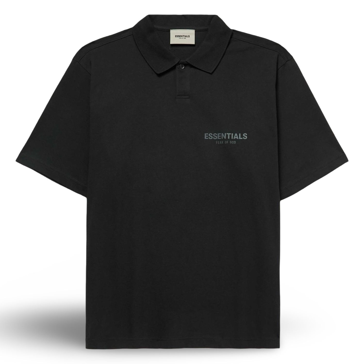 Fear of God Essentials Essentials Black Polo Shirt