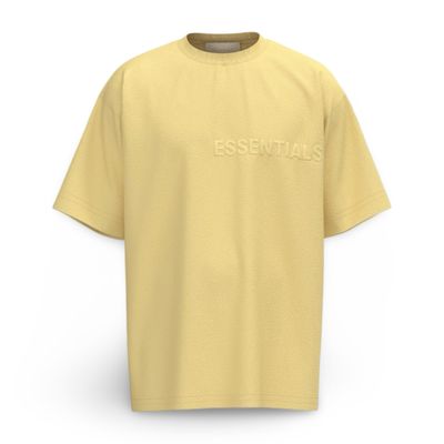 FEAR OF GOD ESSENTIALS SS2 T-shirts Canary