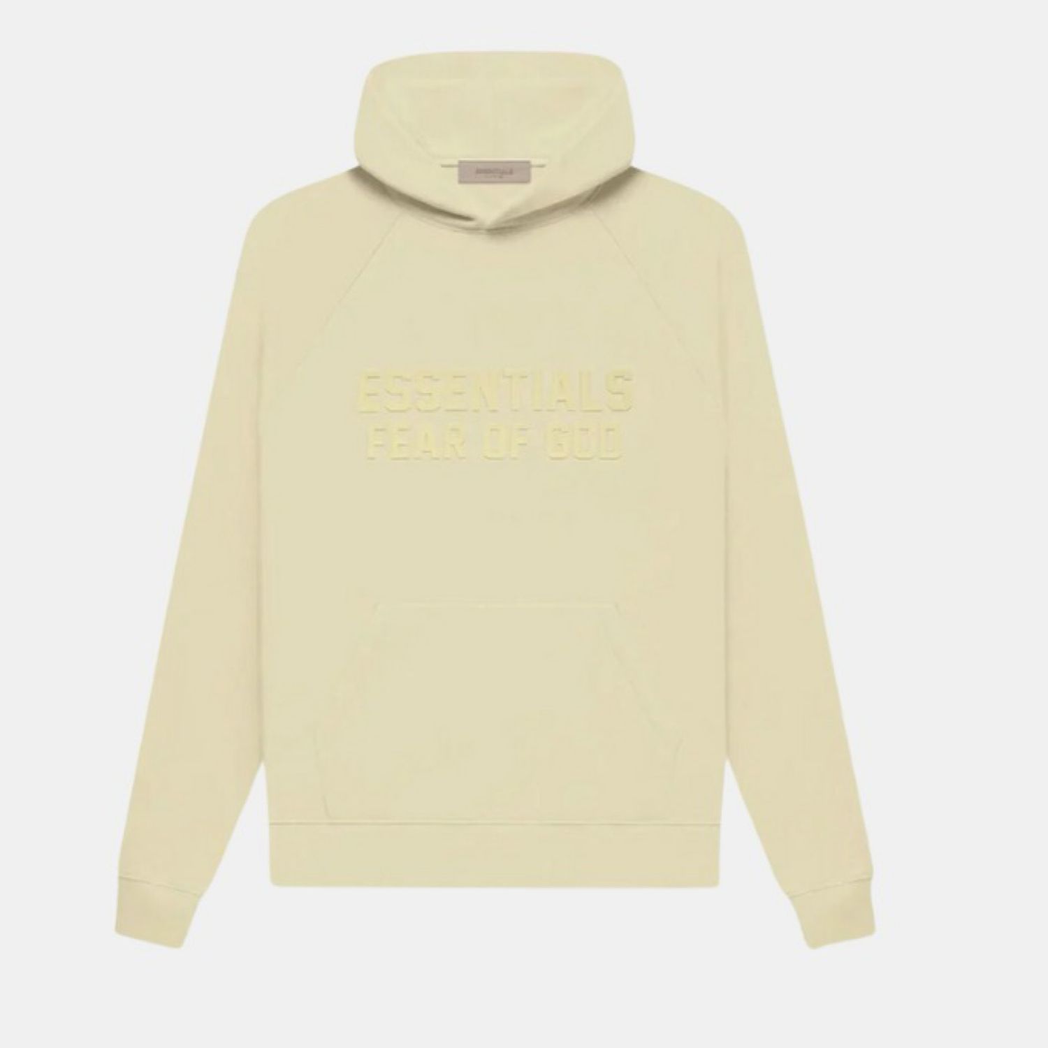 FEAR OF GOD ESSENTIALS HOODIE - CANARY