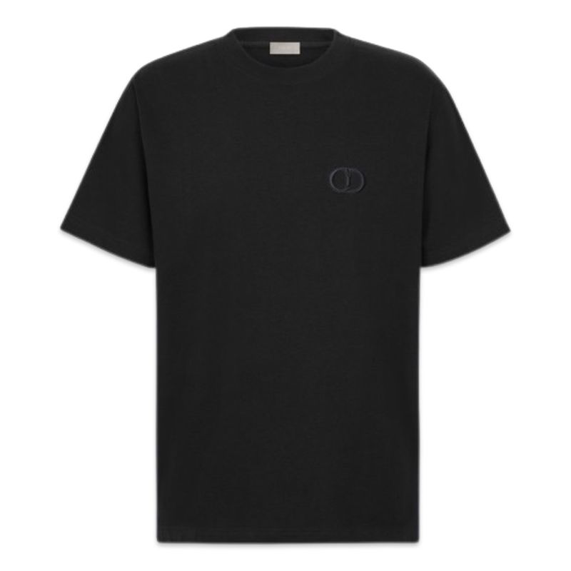 DIOR CD Icon T-Shirt Black DIOR CD Icon T-Shirt Black