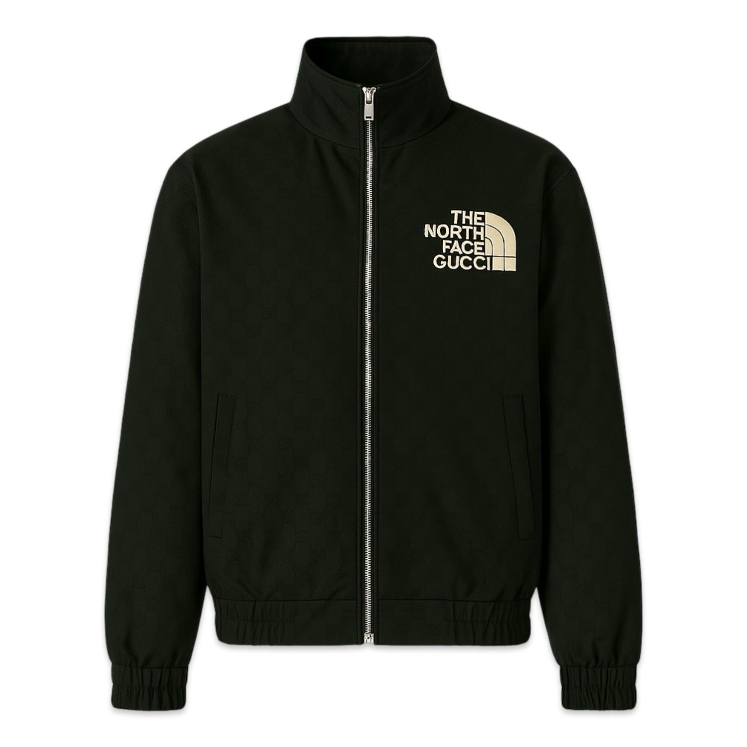 Gucci X North Face Ensemble Jacket en Toile GG Black