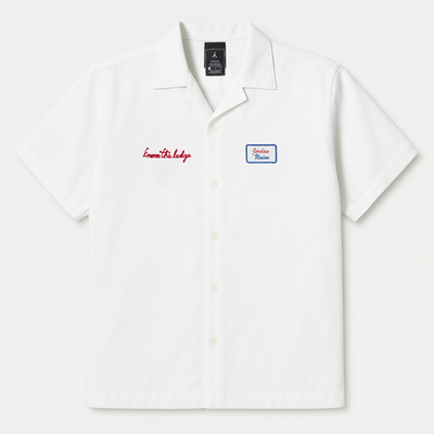 Jordan x UNION LA Mechanic Shirt white