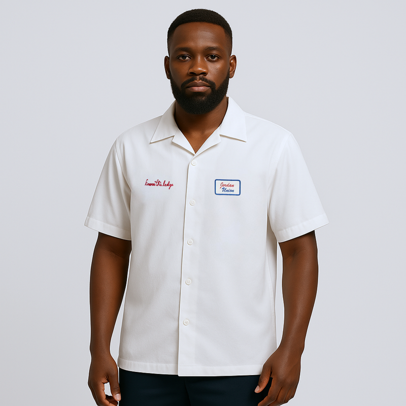 Jordan x UNION LA Mechanic Shirt white