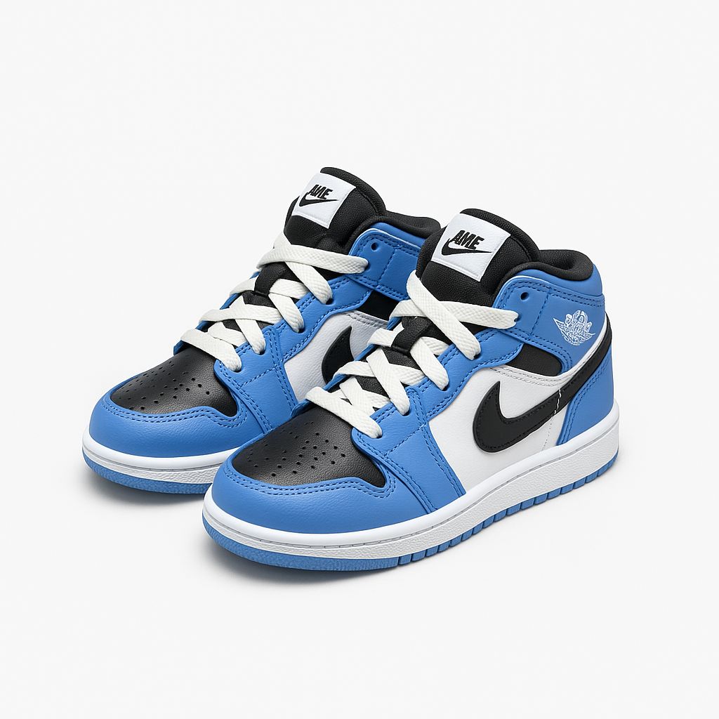 Air Jordan 1 Mid Ice Blue kids