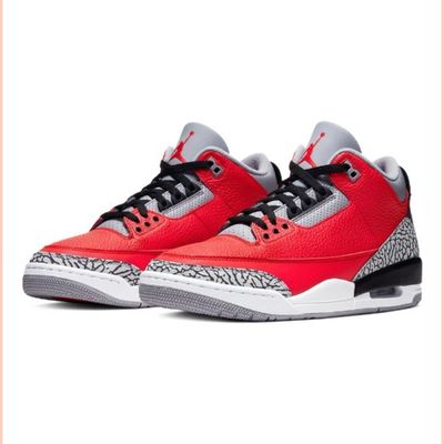AIR JORDAN 3 RETRO SE RED CEMENT