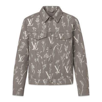 LOUIS VUITTON DNA Leaf Denim Jacket