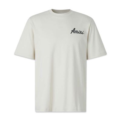 Amiri CAMISOLA COM LOGOTIPO DE ALGODÃO