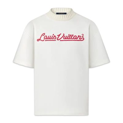Louis Vuitton x Nigo Embroidered Mockneck Tee