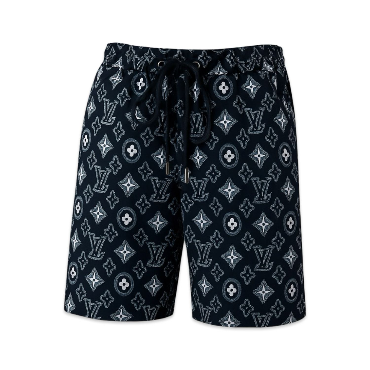 Louis Vuitton monogram Short blue