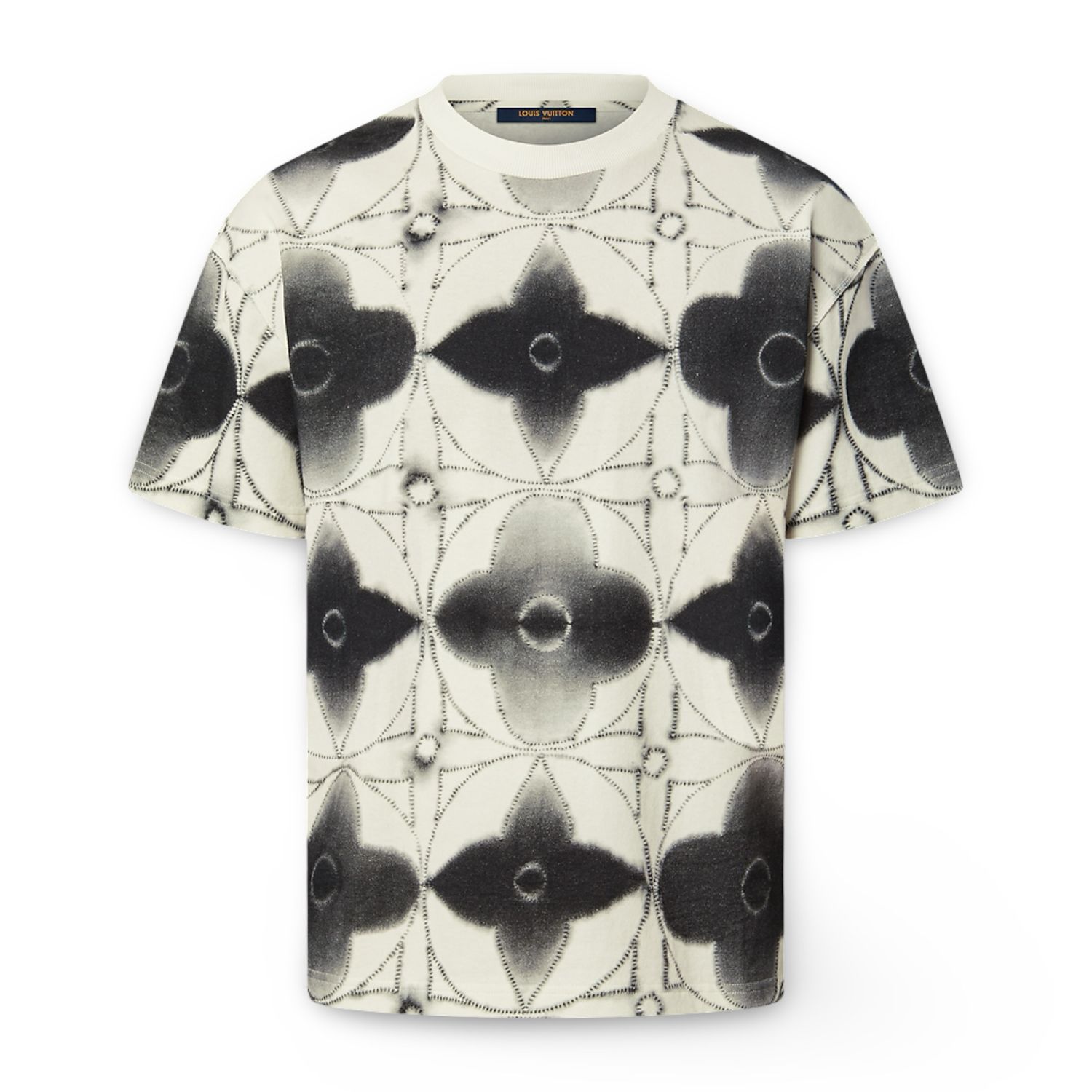 Louis Vuitton Camisola estampada tie-dye shibori