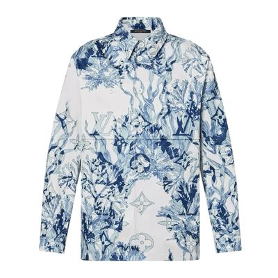 Louis Vuitton Printed Cotton Overshirt