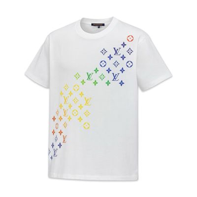 Louis Vuitton monogram graffiti T-shirt 