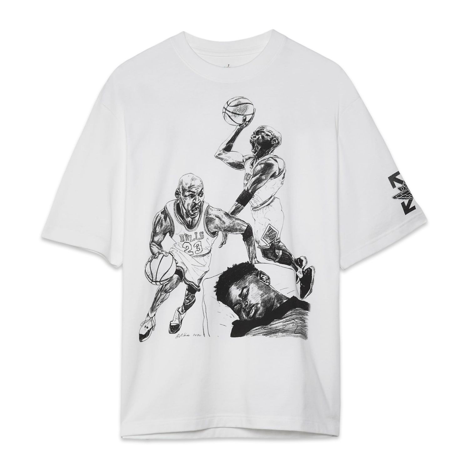 Air Jordan x Off-White heroes t-shirt White