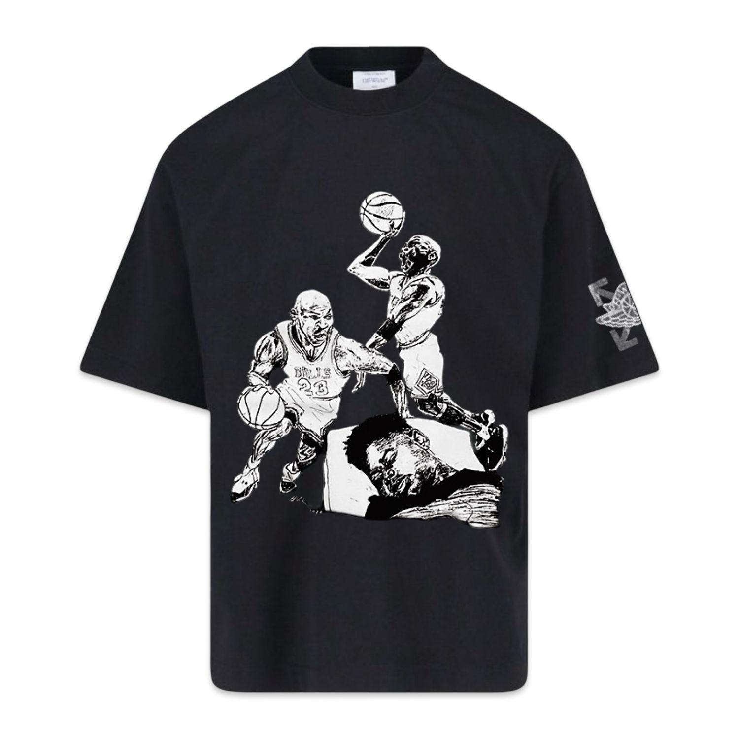 Air Jordan x Off-White heroes t-shirt black 