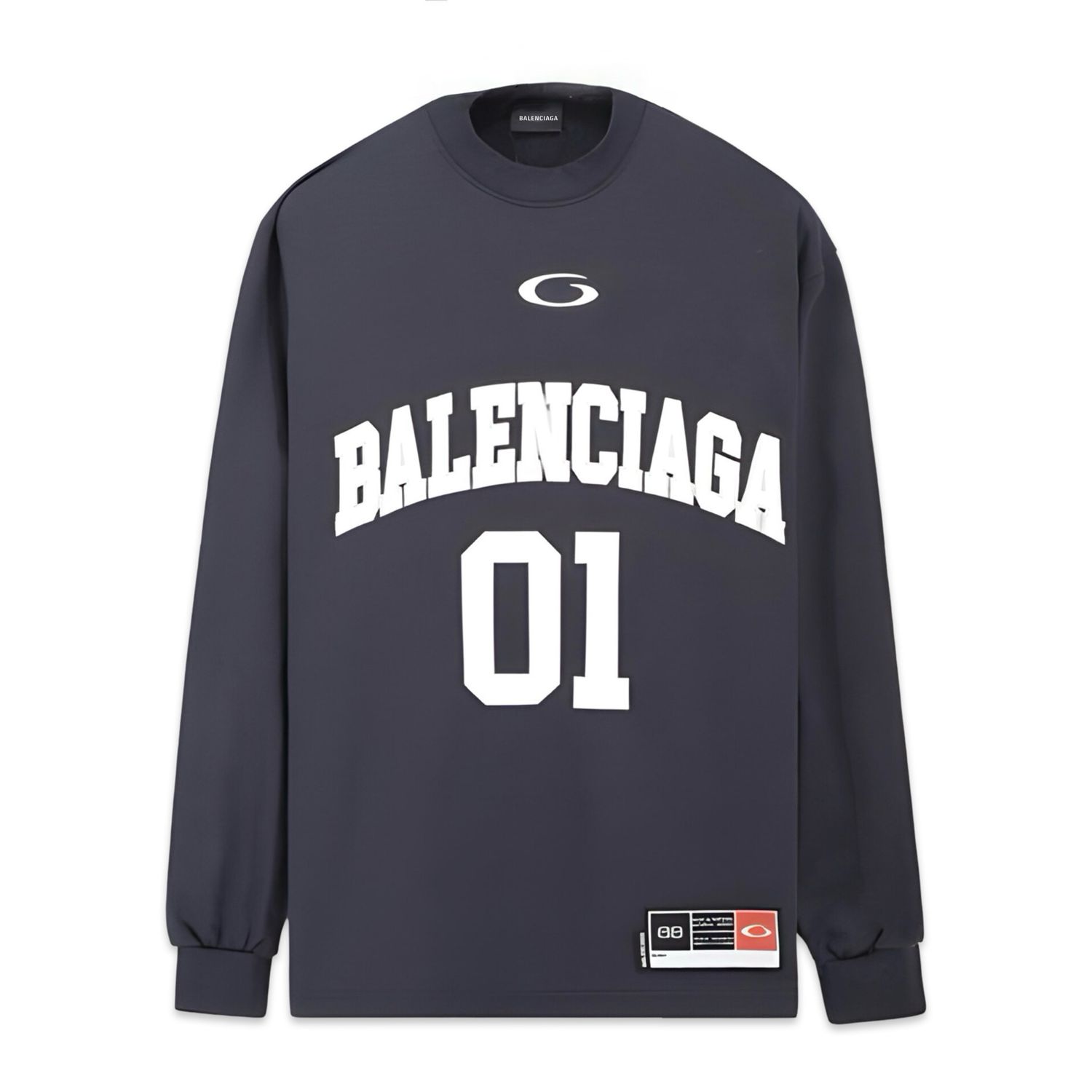 Balenciaga Basketball Long Sleeve T-Shirt black 